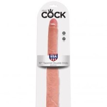 King Cock 16" Tapered Double Dildo