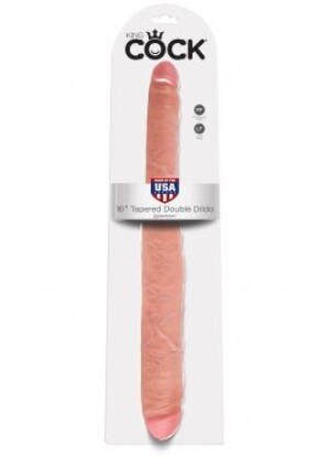 King Cock 16" Tapered Double Dildo