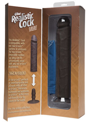 The Realistic Cock UR3 12” Vibrating