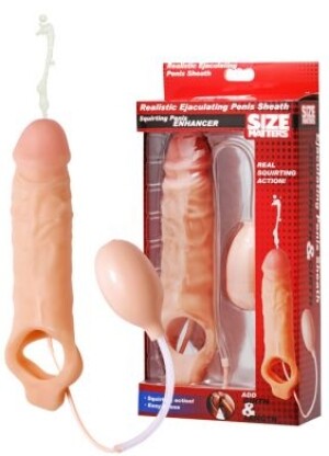Size Matters Realistic Ejaculating Penis Sheath
