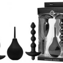 Master Series Prevision 4 Piece Silicone Anal Kit