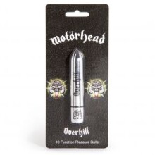 Motörhead Overkill 10 Function Bullet Vibrator Silver 