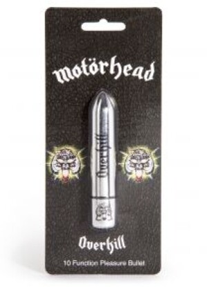 Motörhead Overkill 10 Function Bullet Vibrator Silver 