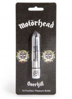 Motörhead Overkill 10 Function Bullet Vibrator Silver