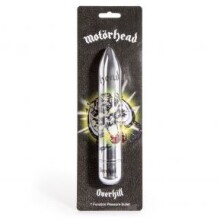 Motörhead Overkill 7 Function Power Vibrator Silver