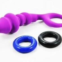 Cloud 9 Novelties Pro Sensual Series Prostate Plug With Bonus Cock Rings