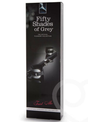 Fifty Shades of Grey Trust Me Adjustable Spreader Bar and Cuff Set