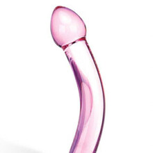 Glas Double Trouble Purple Dildo