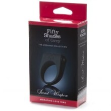 Fifty Shades of Grey Weekend Collection Secret Weapon Vibrating Cock Ring 