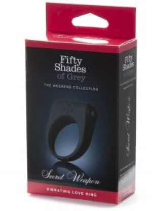 Fifty Shades of Grey Weekend Collection Secret Weapon Vibrating Cock Ring 