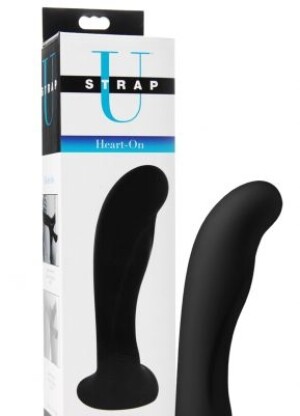 Strap U Heart On Silicone Harness Dildo