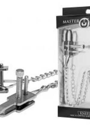 Master Series Kneel Nose to Genitals Kneeling Clamps