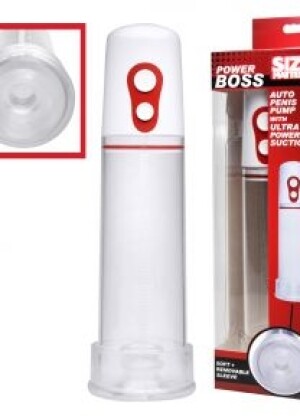 Size Matters Power Boss Auto Penis Pump with Ultra Powerful Suction