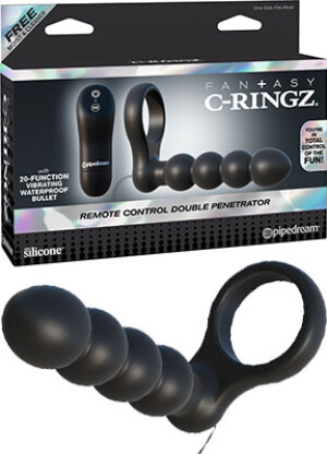 Fantasy C-Ringz Remote Control Double Penetrator