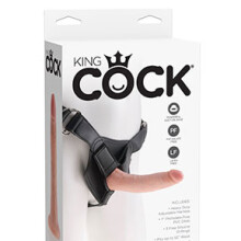 King Cock Strap-On Harness With 7” Cock