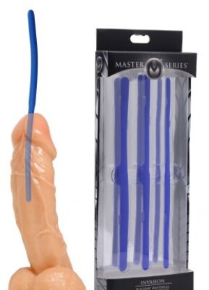 Master Series Invasion Silicone Urethral Sound Trainer Set