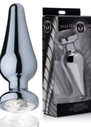 Master Series Lucent Bejeweled Aluminum Anal Plug