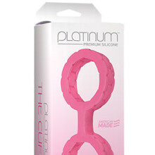 The Cuffs in Platinum Premium Silicone 