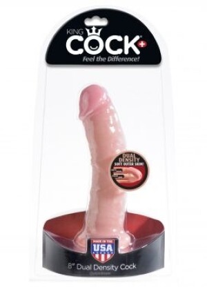 King Cock Plus 8" Dual Density Cock