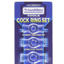 TitanMen Tools Cock Ring Set
