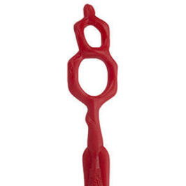 Amoeba Cock & Ball Ring With Plug