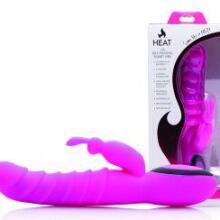 HEAT Flushed 12X Self-Heating Rabbit Vibe
