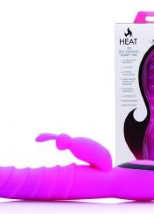 HEAT Flushed 12X Self-Heating Rabbit Vibe