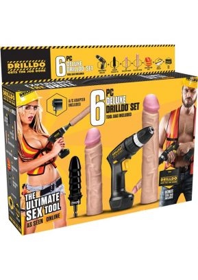 6 Piece Deluxe Drilldo Set XBIZ