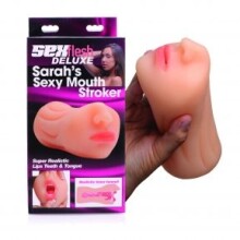 Sexflesh Sarahs Sexy Mouth Stroker