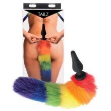 Tailz Rainbow Tail Anal Plug
