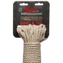 Kink by Doc Johnson – Bind & Tie Hemp Bondage Rope – 50 Ft
