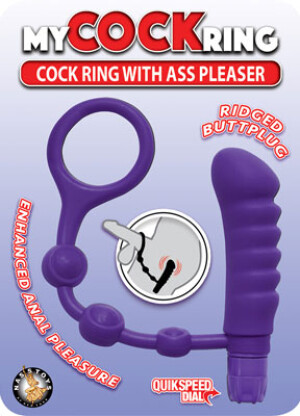 My Cock Ring with Ass Pleaser