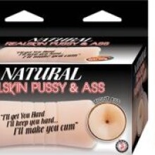 Natural Realskin Pussy & Ass