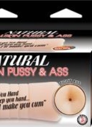 Natural Realskin Pussy & Ass