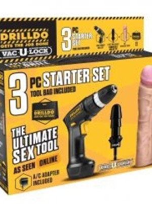 3 Piece Starter Drilldo Set