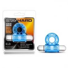 Stay Hard 10-Function Vibrating Bull Ring by Blush