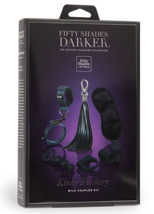 Fifty Shades Darker Kinky Fuckery Wild Couples Kit - Lovehoney