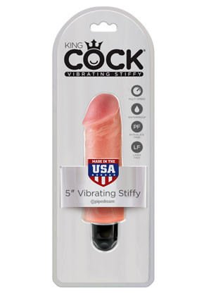 King Cock 5” Vibrating Stiffy