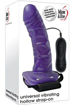 Universal Vibrating Hollow Strap On