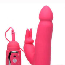 Frisky Head Spin Pink Dancing Rabbit Vibe