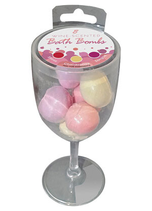 Wine Scented Bath Bombs