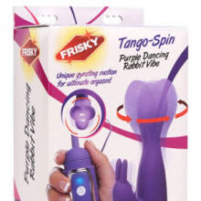 Frisky Tango Spin Purple Vibrating Rabbit Vibe