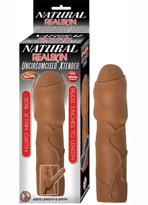 Natural RealSkin Uncircumcised Xtender