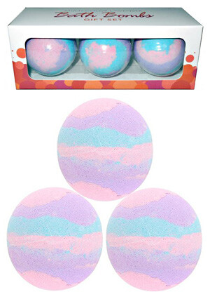 Multi-Color Lavender Bath Bomb Gift Set