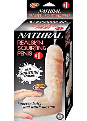 Natural RealSkin Squirting Penis #1