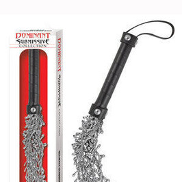 Dominant Submissive Collection Ultimate Studded Chain Whip