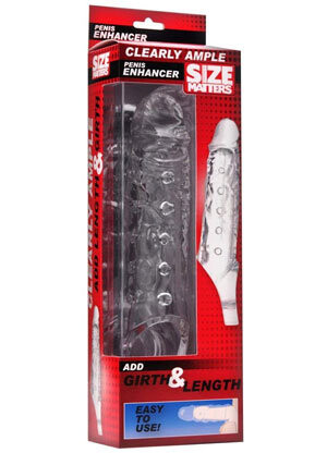 Size Matters 2-Inch Clear Extender Sleeve