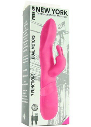 Vibes of New York Contoured Rabbit Massager