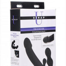 Tri-Volver Rechargeable Strapless Strap On