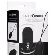 Under Control Silicone Vibrating Bullet with Remote Control